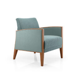 Smith Lounge Chair – Wood Edge